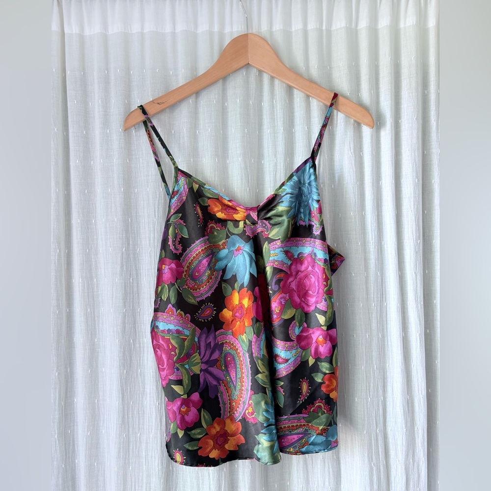 Floral Multicolor Women's Camisole Top